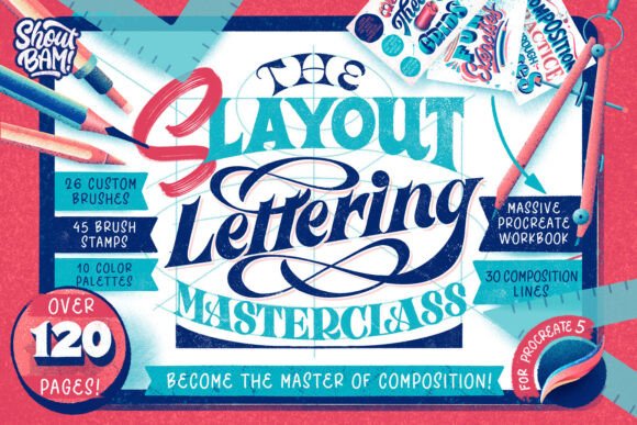 Download The Slayout Lettering Masterclass - Premium Resources