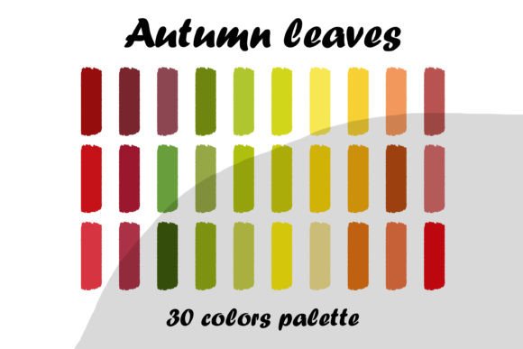 Download Autumn Leaves Procreate Color Palette - Leaves procreate Collection