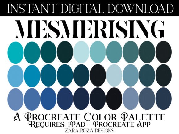 Download Mesmerising Procreate App Color Palette - Procreate app Collection