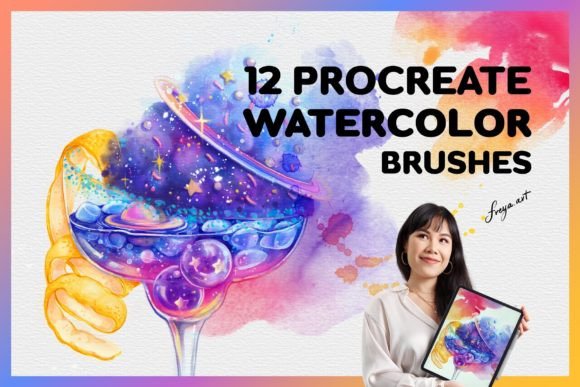 Download Watercolor Brushes for Procreate - Watercolor brushes Collection
