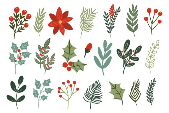 Download Hand Draw Christmas Elements - Hand draw christmas Collection