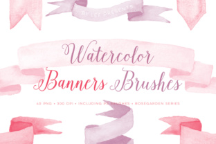 Download Watercolor Brushes for Photoshop - Banners - Watercolor brushes Collection