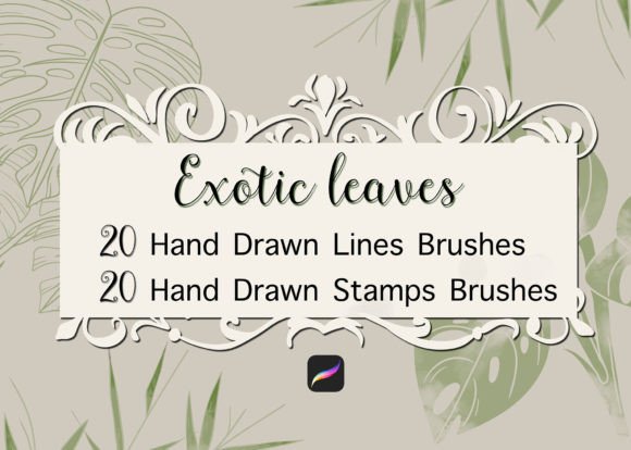 Download Exotic Leaves Procreate - Leaves procreate Collection